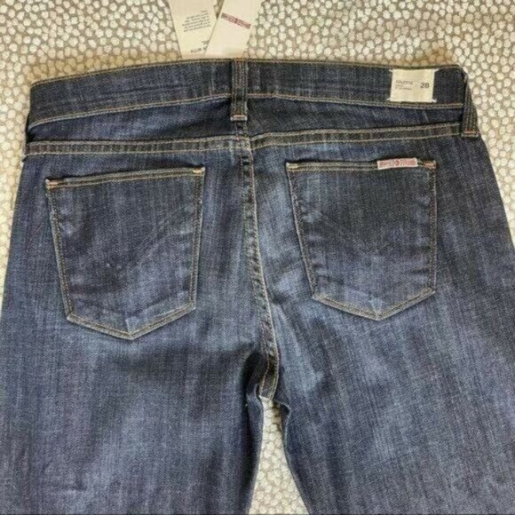 Hudson Collette Skinny Jeans Dark Blue Size 28 - Picture 7 of 11